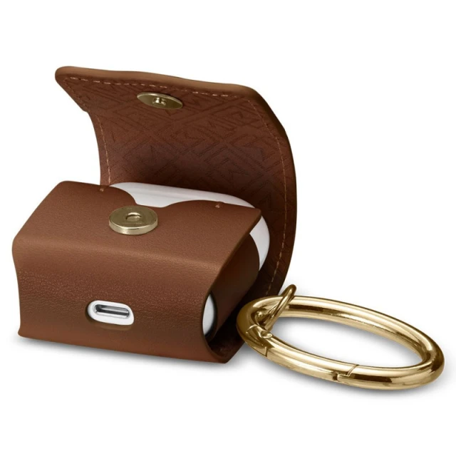 Чохол Spigen для AirPods La Manon Leather Brown (074CS26378)