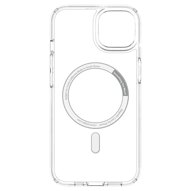 Чохол Spigen для iPhone 13 Ultra Hybrid White with MagSafe (ACS03528)