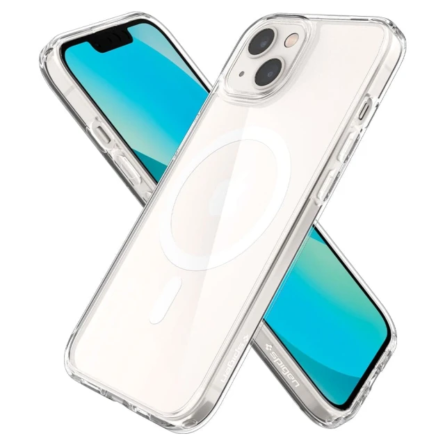 Чохол Spigen для iPhone 13 Ultra Hybrid White with MagSafe (ACS03528)