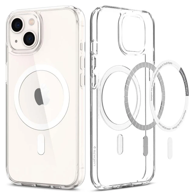 Чохол Spigen для iPhone 13 Ultra Hybrid White with MagSafe (ACS03528)