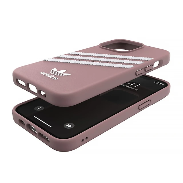 Чохол Adidas OR Molded PU для iPhone 13 | 13 Pro Pink (8718846097642)