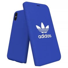 Чохол Adidas Booklet Canvas для iPhone X | XS Blue (8718846058421)