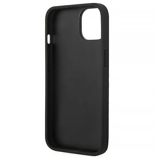 Чохол Ferrari Carbon для iPhone 14 Plus Black (FEHCP14MAXBK)