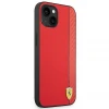 Чохол Ferrari Carbon для iPhone 14 Plus Red (FEHCP14MAXRE)