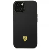 Чехол Ferrari Silicone Metal Logo для iPhone 14 Plus Black (FEHCP14MSIBBK)