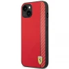 Чохол Ferrari Carbon для iPhone 14 | 13 Red (FEHCP14SAXRE)