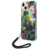 Чохол Guess Flower Strap для iPhone 14 | 13 Blue (GUOHCP14SHFLSB)