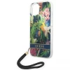 Чохол Guess Flower Strap для iPhone 14 | 13 Blue (GUOHCP14SHFLSB)
