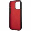Чохол Ferrari Silicone Metal Logo для iPhone 14 Pro Max Black (FEHCP14XSIBBK)