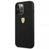 Чехол Ferrari Silicone для iPhone 13 Pro Max Black (FESSIHCP13XBK)