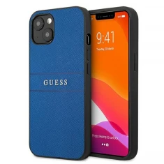 Чохол Guess Saffiano Strap для iPhone 13 mini Blue (GUHCP13SPSASBBL)