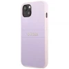 Чохол Guess Saffiano Hot Stamp & Metal Logo для iPhone 13 mini Purple (GUHCP13SPSASBPU)
