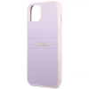 Чохол Guess Saffiano Hot Stamp & Metal Logo для iPhone 13 mini Purple (GUHCP13SPSASBPU)