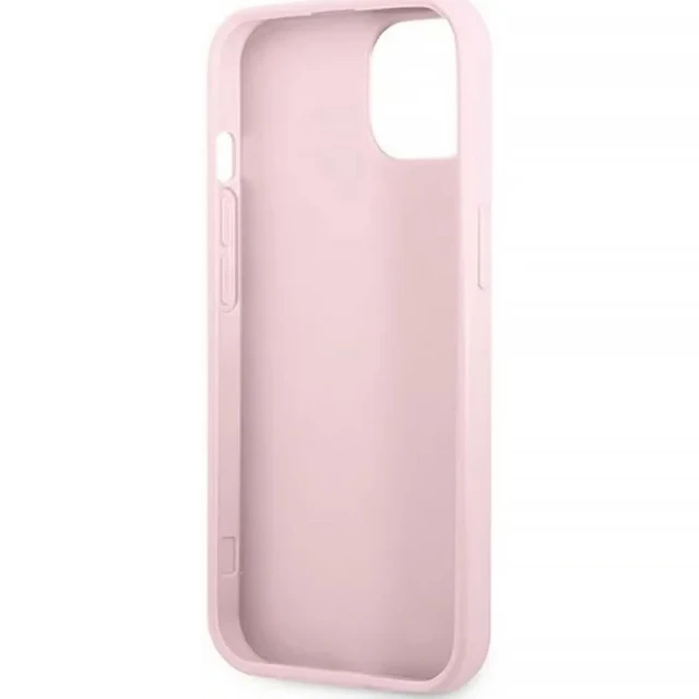 Чохол Guess Saffiano Hot Stamp & Metal Logo для iPhone 13 mini Purple (GUHCP13SPSASBPU)