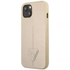 Чохол Guess Saffiano Triangle Logo для iPhone 13 mini Beige (GUHCP13SPSATLE)