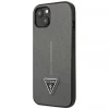 Чохол Guess Saffiano Triangle Logo для iPhone 13 mini Silver (GUHCP13SPSATLG)