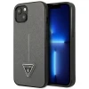 Чохол Guess Saffiano Triangle Logo для iPhone 13 mini Silver (GUHCP13SPSATLG)