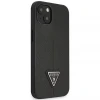 Чохол Guess Saffiano Triangle Logo для iPhone 13 mini Black (GUHCP13SPSATLK)