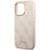 Чохол Guess 4G Vintage Gold Logo для iPhone 14 Pro Max Pink (GUHCP14XHG4SHP)
