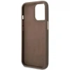 Чохол Guess 4G Vintage Gold Logo для iPhone 14 Pro Max Brown (GUHCP14XHG4SHW)
