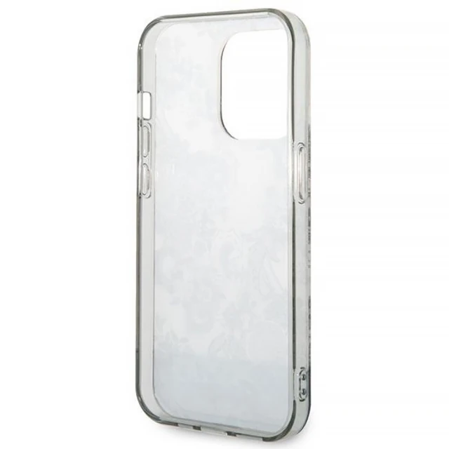 Чохол Guess Porcelain Collection для iPhone 14 Pro Max Grey (GUHCP14XHGPLHG)