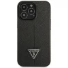 Чохол Guess Saffiano Triangle Logo для iPhone 14 Pro Max Black (GUHCP14XPSATLK)