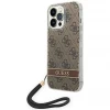 Чохол Guess 4G Print Strap для iPhone 14 Pro Max Brown (GUOHCP14XH4STW)