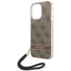 Чохол Guess 4G Print Strap для iPhone 14 Pro Max Brown (GUOHCP14XH4STW)