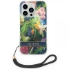 Чохол Guess Flower Strap для iPhone 14 Pro Max Blue (GUOHCP14XHFLSB)