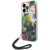 Чохол Guess Flower Strap для iPhone 14 Pro Max Blue (GUOHCP14XHFLSB)