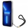 Чохол Guess Flower Strap для iPhone 14 Pro Max Blue (GUOHCP14XHFLSB)