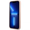Чохол Guess Saffiano Triangle Logo Cardslot для iPhone 13 mini Pink (GUHCP13SPSATPP)
