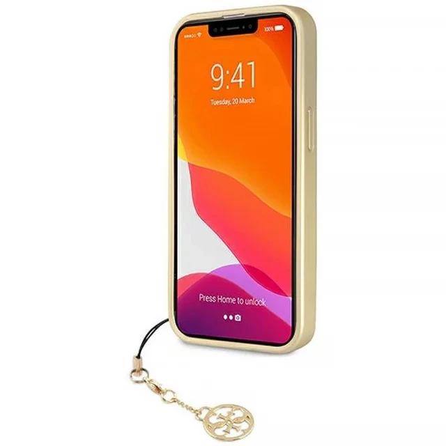 Чохол Guess 4G Charms Collection для iPhone 13 Pro Max Brown (GUHCP13XGF4GBR)
