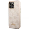 Чохол Guess 4G Vintage Gold Logo для iPhone 14 Pro Pink (GUHCP14LHG4SHP)