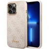 Чохол Guess 4G Vintage Gold Logo для iPhone 14 Pro Pink (GUHCP14LHG4SHP)