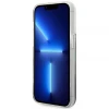 Чохол Guess Flower Liquid Glitter для iPhone 14 Pro Blue (GUHCP14LLFLSB)