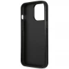 Чехол Guess Saffiano Triangle Logo для iPhone 14 Pro Silver (GUHCP14LPSATLG)