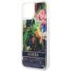 Чехол Guess Flower Liquid Glitter для iPhone 14 | 13 Blue (GUHCP14SLFLSB)