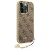 Чохол Guess 4G Charms Collection для iPhone 14 Pro Max Brown (GUHCP14XGF4GBR)
