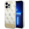 Чехол Guess 4G Pattern Script для iPhone 14 Pro Max Gold (GUHCP14XHG4MHG)