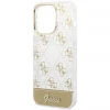 Чехол Guess 4G Pattern Script для iPhone 14 Pro Max Gold (GUHCP14XHG4MHG)