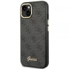 Чохол Guess 4G Vintage Gold Logo для iPhone 14 | 13 Black (GUHCP14SHG4SHK)