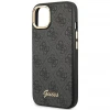 Чохол Guess 4G Vintage Gold Logo для iPhone 14 | 13 Black (GUHCP14SHG4SHK)