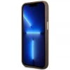 Чохол Guess 4G Logo Plate для iPhone 14 Plus Brown with MagSafe (GUHMP14MU4GPRW)