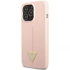Чохол Guess Silicone Triangle для iPhone 13 Pro Max Pink (GUHCP13XSLTGP)