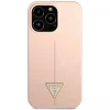 Чохол Guess Silicone Triangle для iPhone 13 Pro Max Pink (GUHCP13XSLTGP)