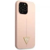 Чохол Guess Silicone Triangle для iPhone 13 Pro Max Pink (GUHCP13XSLTGP)