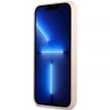 Чохол Guess Silicone Triangle для iPhone 13 Pro Max Pink (GUHCP13XSLTGP)