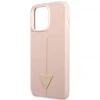 Чохол Guess Silicone Triangle для iPhone 13 Pro Max Pink (GUHCP13XSLTGP)