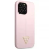 Чохол Guess Silicone Triangle для iPhone 13 Pro Max Purple (GUHCP13XSLTGU)